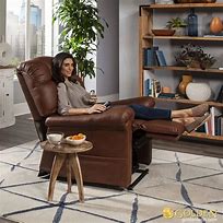 Pacific Palisades leather seat lift chair golden recliner with heat and massage